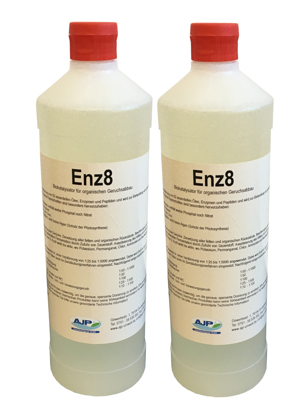 Enzymreiniger Enz 8 - AJP-Umweltreinigungs GmbH · Ihr Exklusivpartner für  Rotowash - Reinigungsmaschinen in Deutschland
